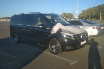 Аренда Mercedes V class с водителем